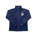 Poleron azul de micropolar con insignia