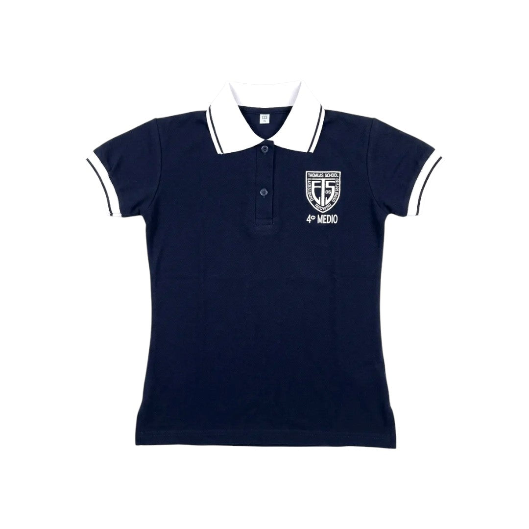 Polera Pique Manga Corta 4° Medio Niña
