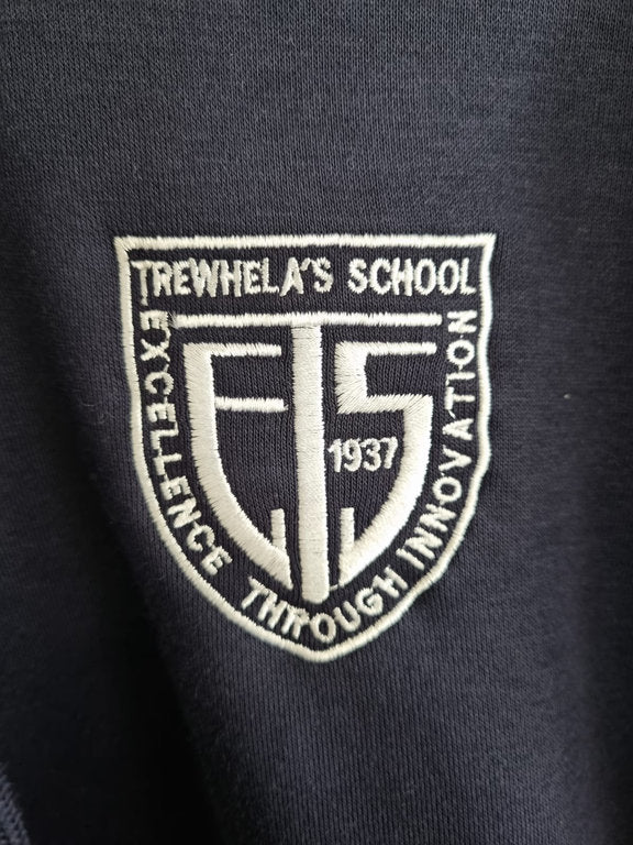 Polera Azul Marino Manga Corta