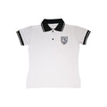 Polera pique blanca niña