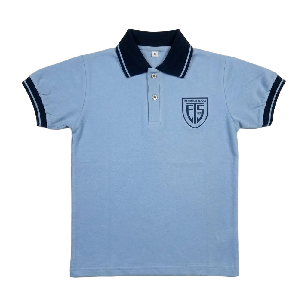 Polera deporte manga corta con insignia